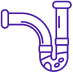 icon main line drain